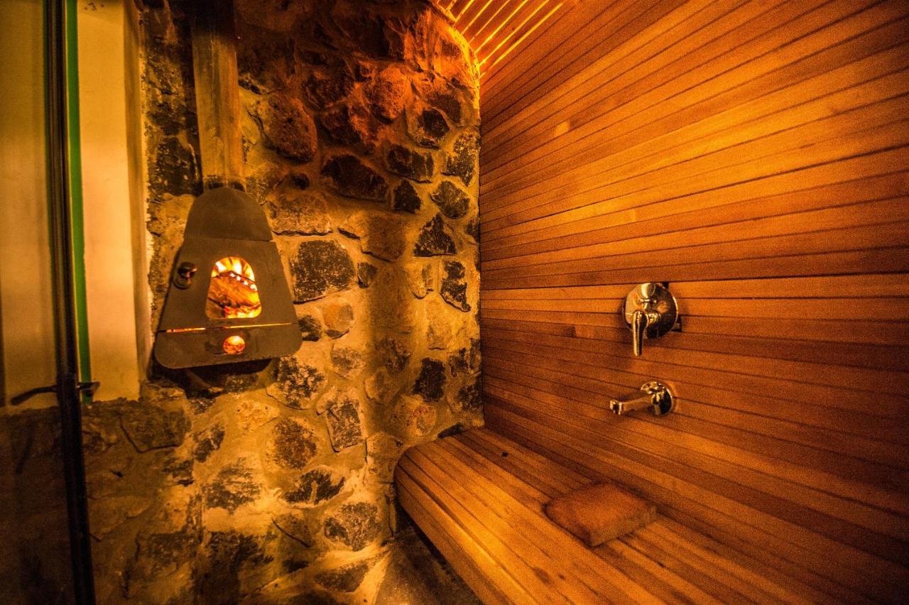 The Green And Red Cabins Ma'ale Gamla Exterior foto